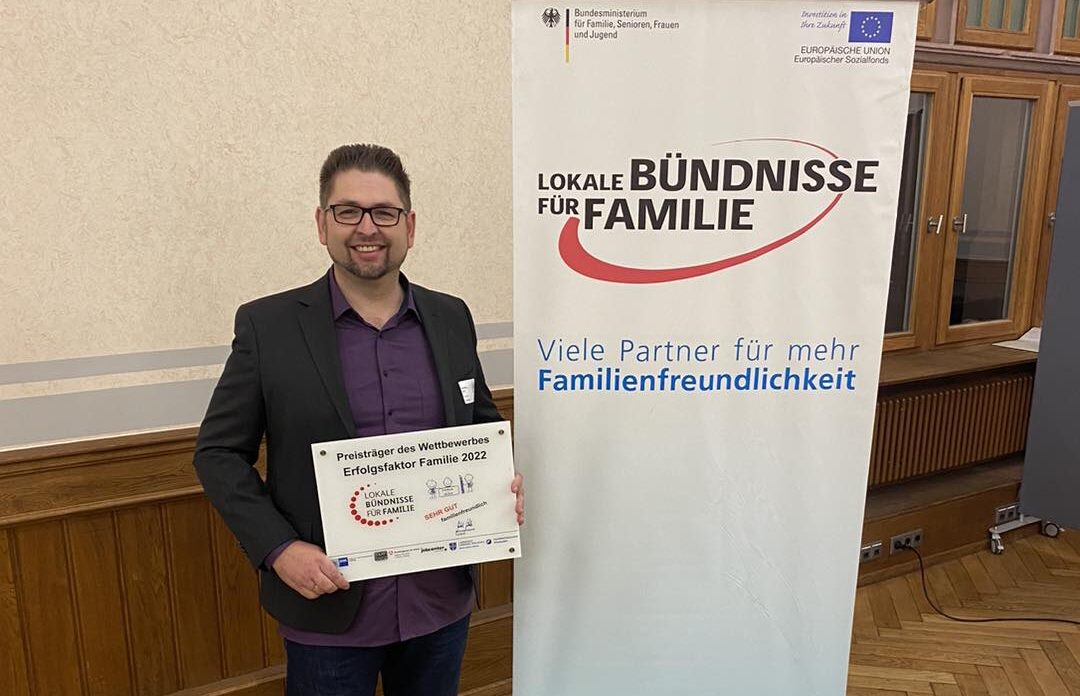Du betrachtest gerade Auszeichnung vom lokalen Bündniss für Familie
