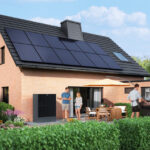 Haus mit PV Anlage