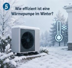 Mehr über den Artikel erfahren Wie effizient ist eine Wärmepumpe im Winter?