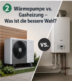 Mehr über den Artikel erfahren Wärmepumpe vs. Gasheizung Was ist die bessere Wahl?